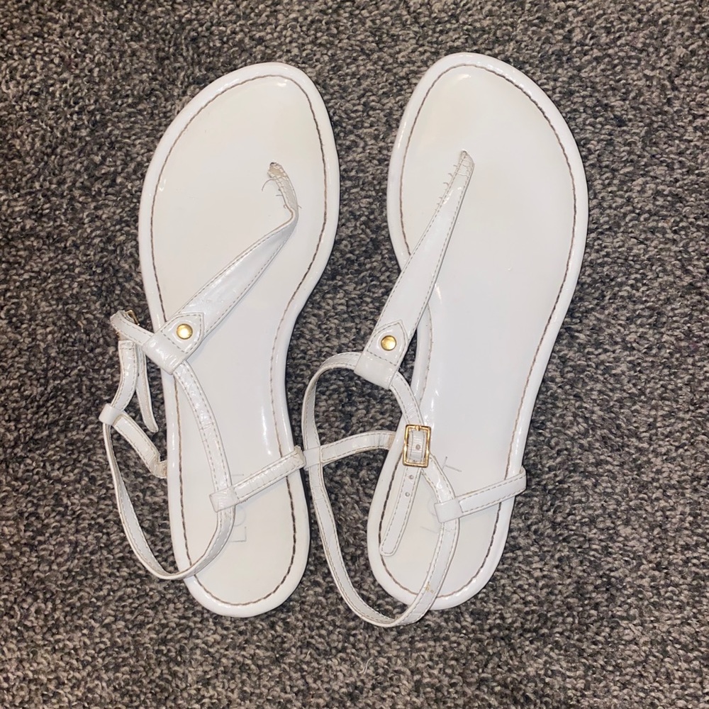 LOFT White Sandals